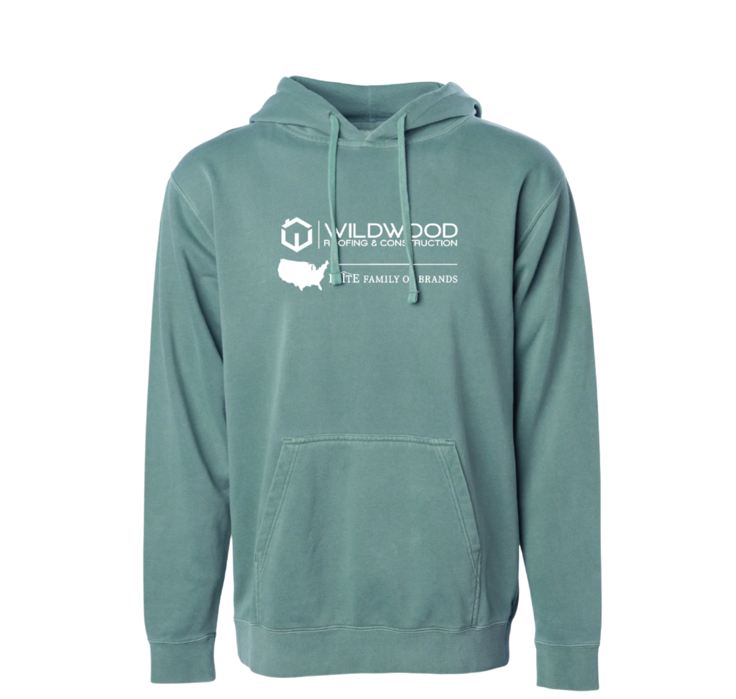 Independent Trading Pigment Dyed Hooded