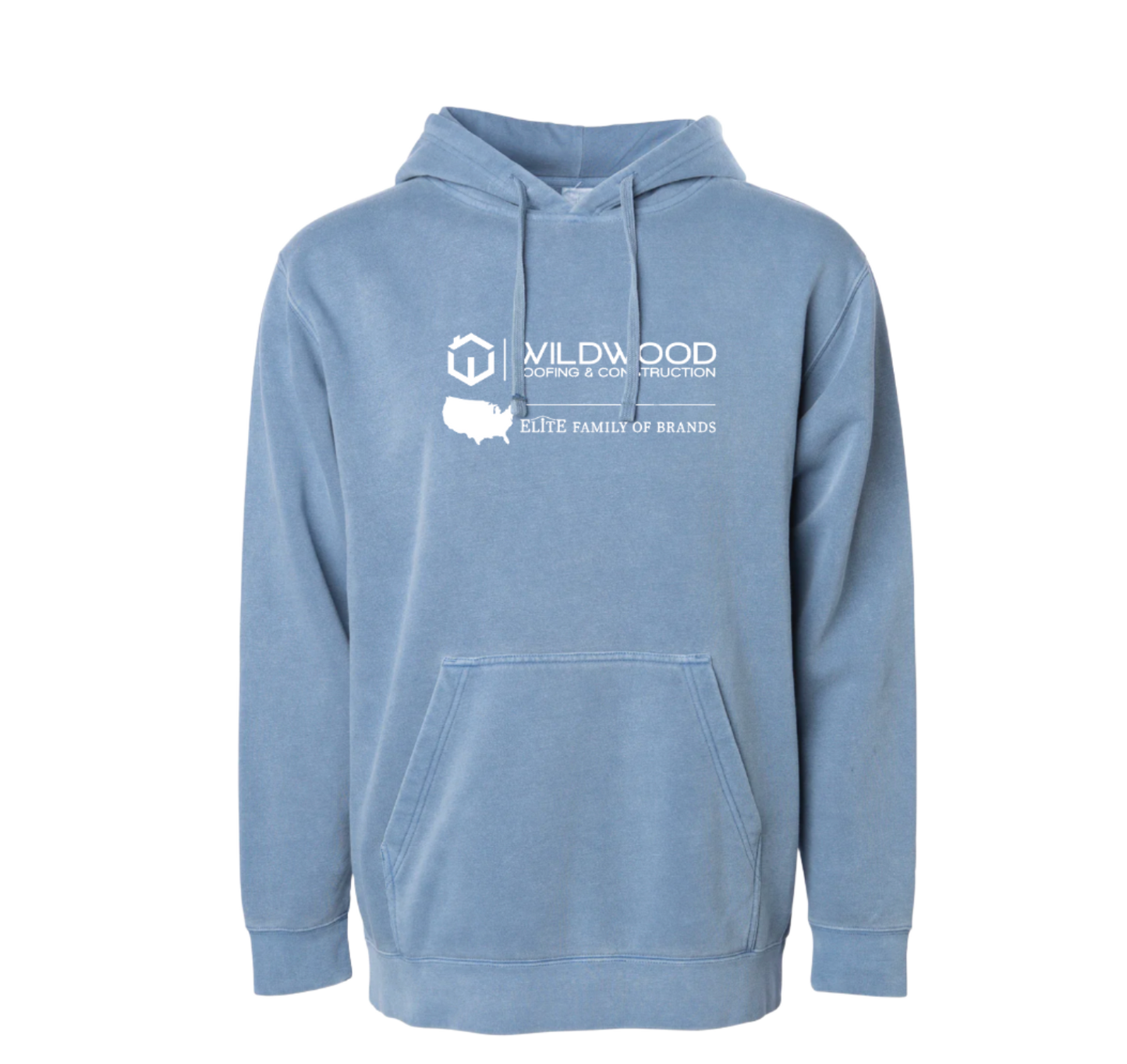 Independent Trading Pigment Dyed Hooded