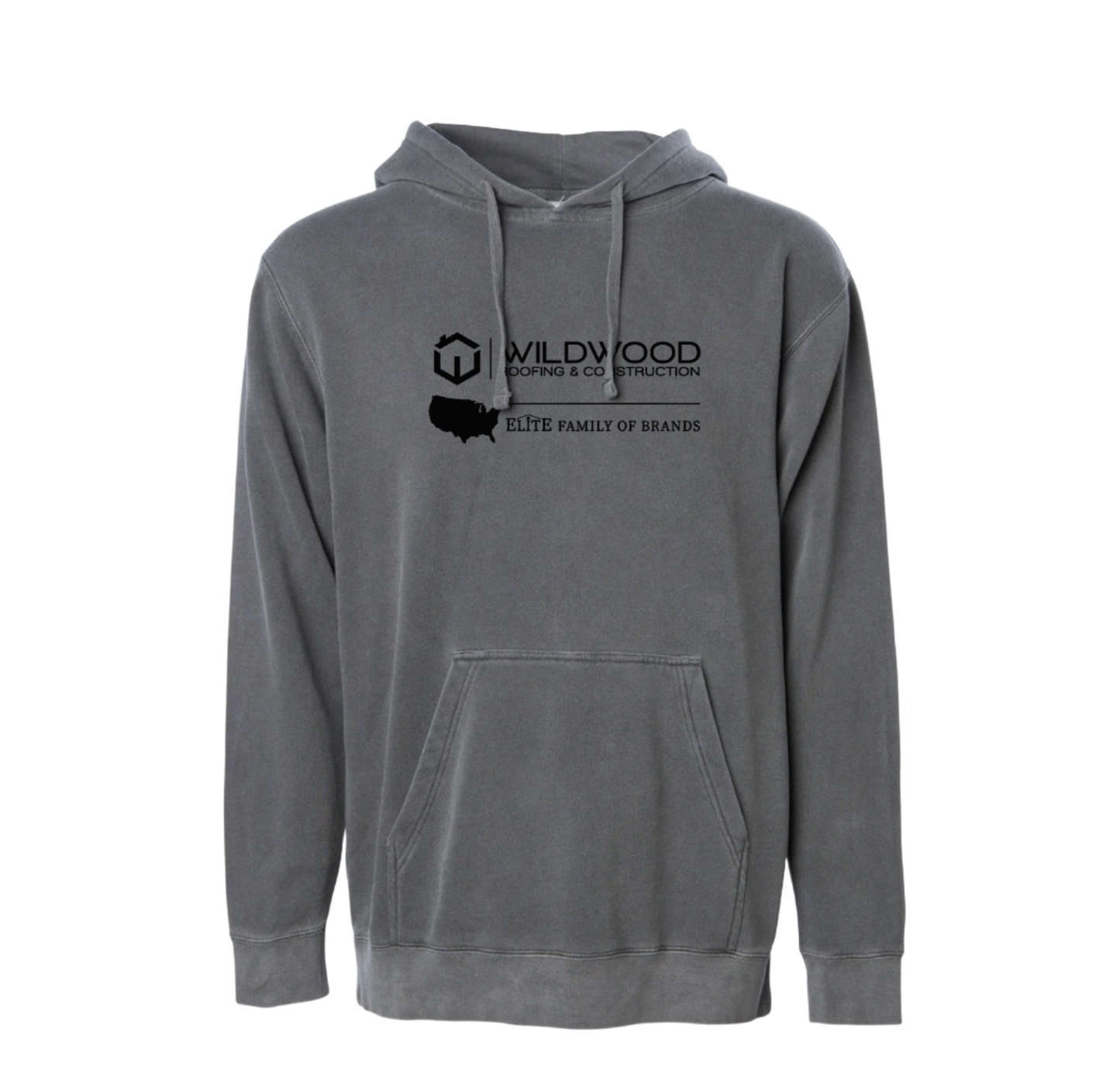 Independent Trading Pigment Dyed Hooded