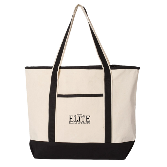 Large Canvas Deluxe Tote