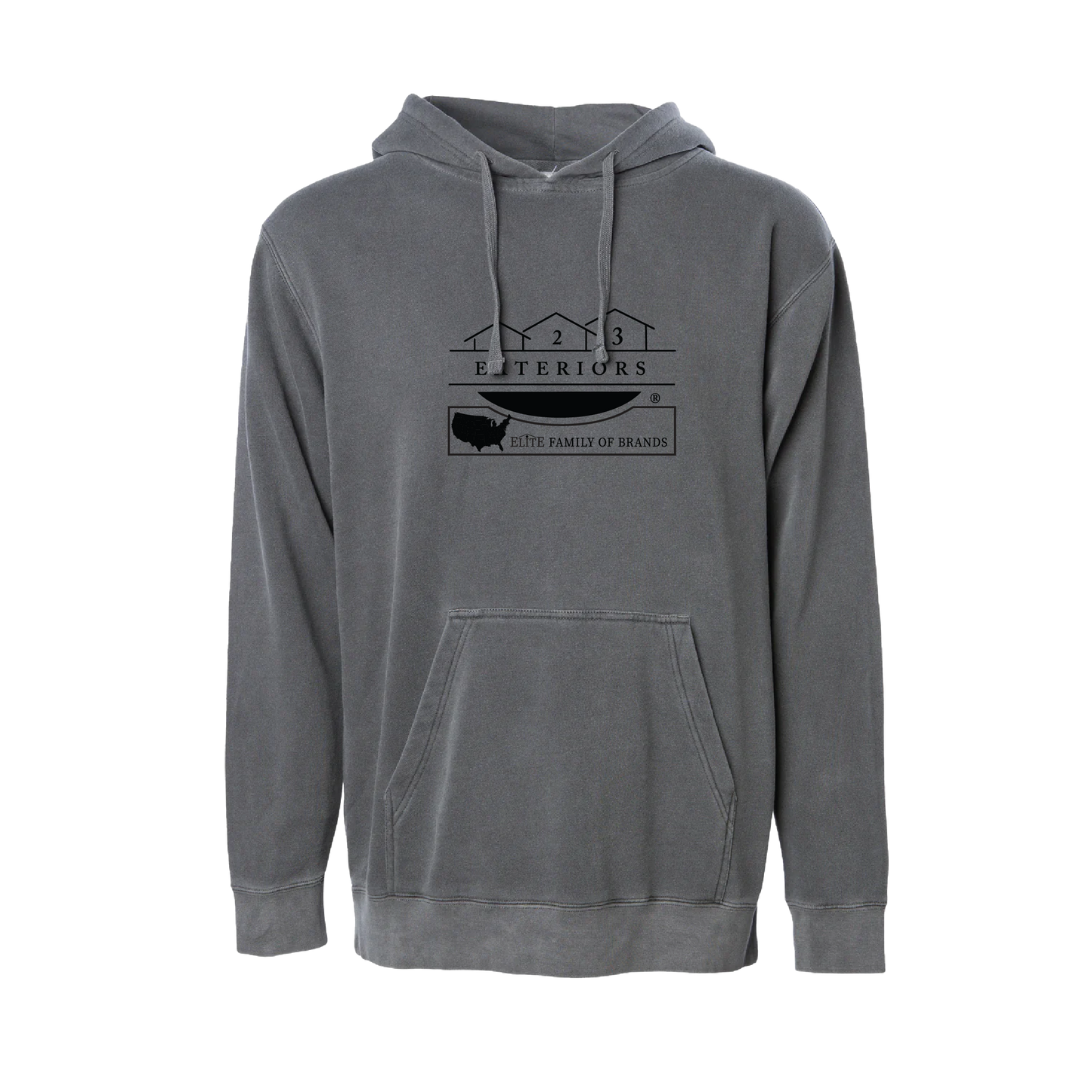 Independent Trading Pigment Dyed Hooded