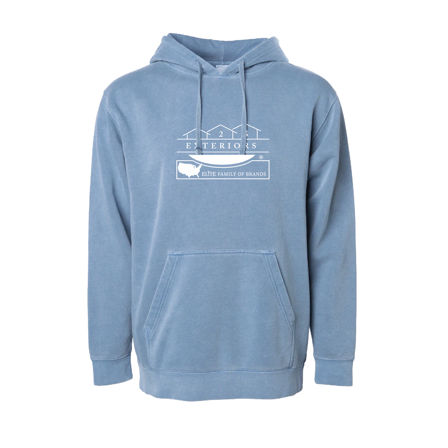 Independent Trading Pigment Dyed Hooded