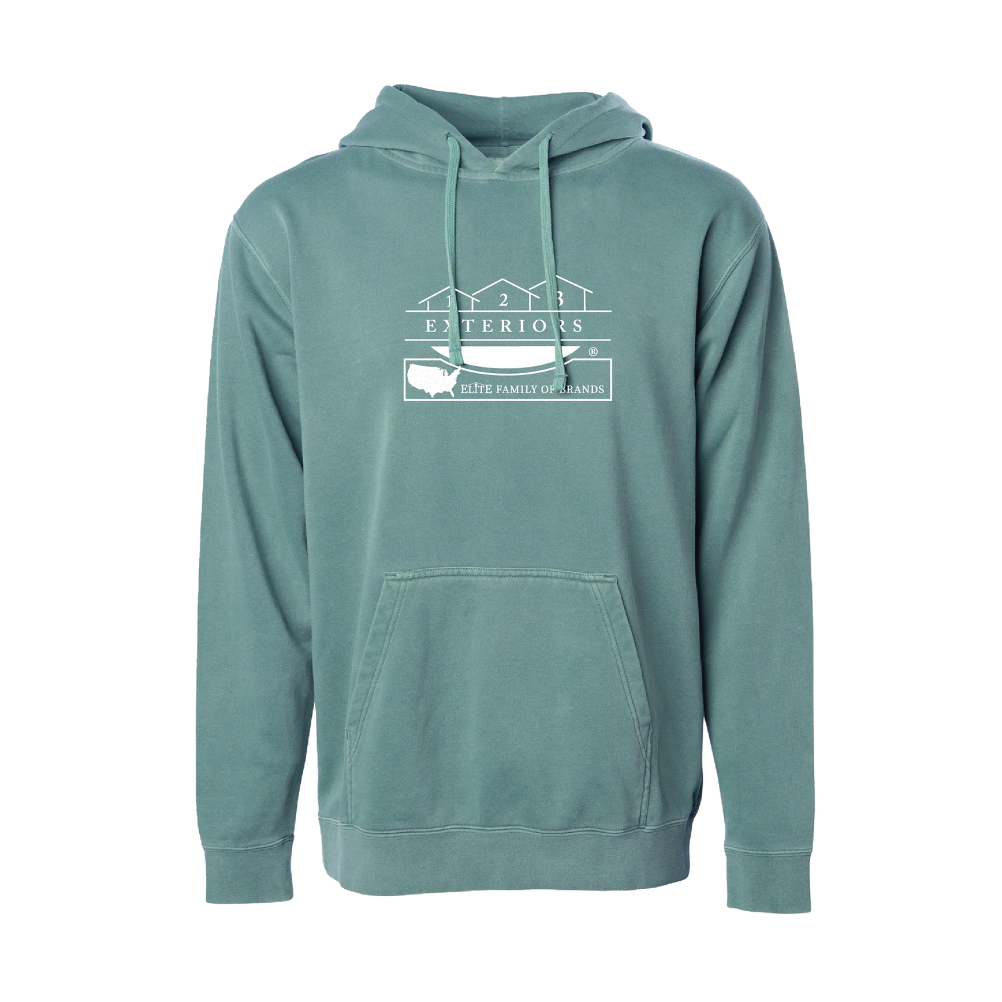 Independent Trading Pigment Dyed Hooded