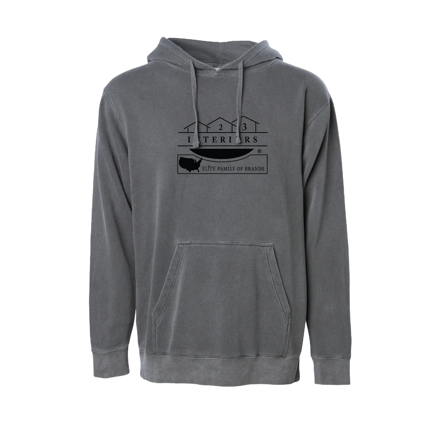 Independent Trading Pigment Dyed Hooded