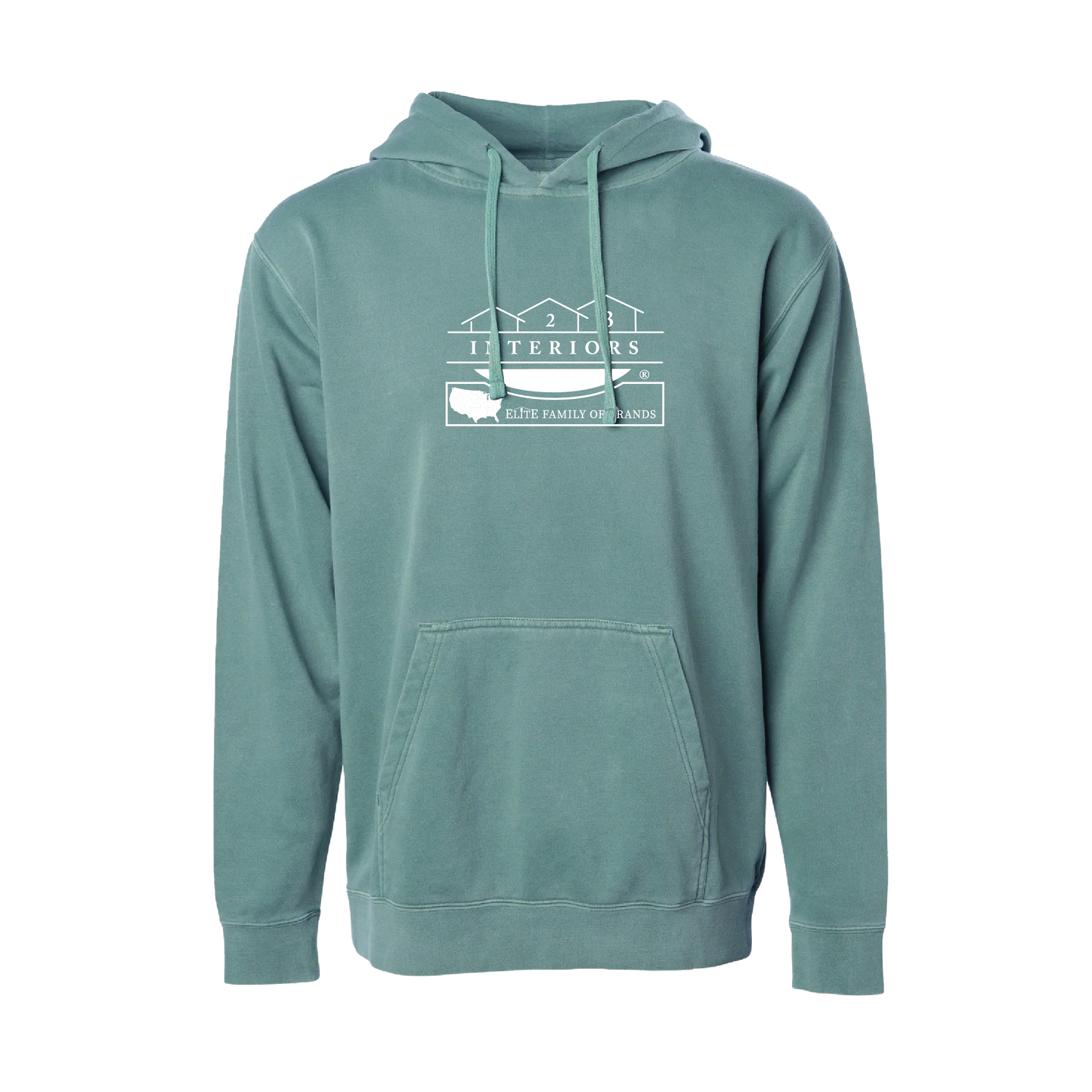 Independent Trading Pigment Dyed Hooded